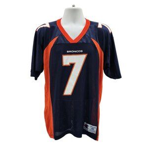 Vintage Champion Denver Broncos Mens 40 Jersey John Elway No. 7 Mesh Home Blue